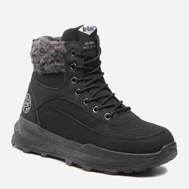 Жіночі зимові черевики низькі Lee Cooper LCJ-22-44-1362 38 Чорні (5904292122967) - зображення 5
