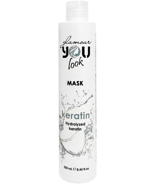 Маска с кератином для восстановления волос You Look Professional Keratin Mask 250 мл - Фото 1 Маска с кератином для восстановления волос You Look Professional Keratin Mask 250 мл - изображение 1