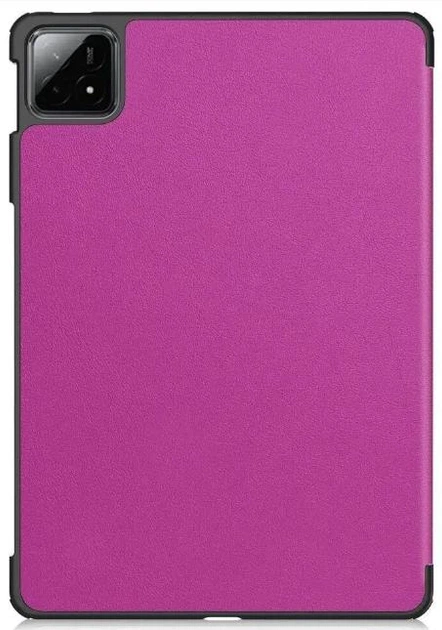 Чехол Smart Case на Xiaomi Pad 6s Pro (12.4") / чехол для планшета с функцией подставки / (баклажановый) - изображение 2