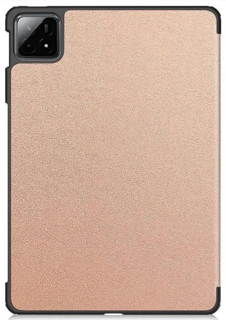 Чехол Smart Case на Xiaomi Pad 6s Pro (12.4") / чехол для планшета с функцией подставки / (розовый) - Фото 2 Чехол Smart Case на Xiaomi Pad 6s Pro (12.4") / чехол для планшета с функцией подставки / (розовый) - изображение 2