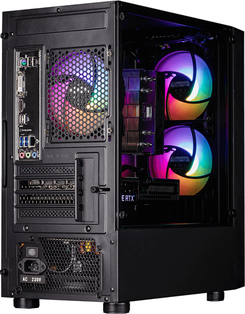 IT-BLOK ПК Оптимальний Ігровий i3 10100F RX 6600 16Gb – фото