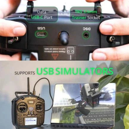 Пульт управления RadioMaster TX12 MKII ELRS M2 с аккумулятором, для дрона - изображение 6