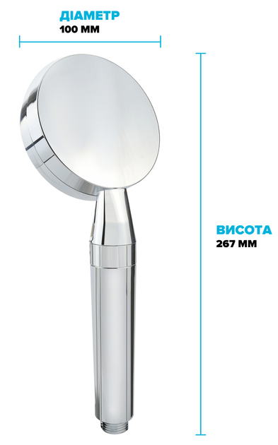 Водосберегающая душевая лейка DROP SPA1F-NANO100 с NANO SPA потоком - Экономия 66% - изображение 9