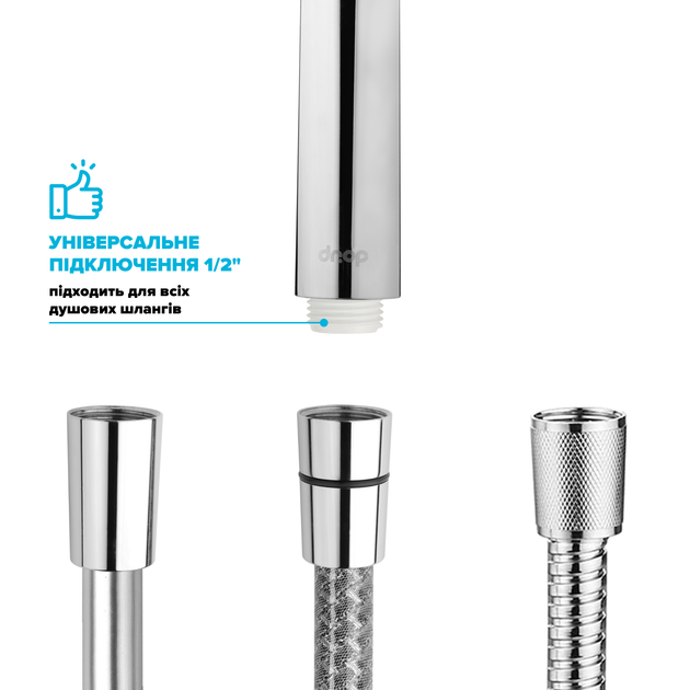 Водосберегающая душевая лейка DROP SPA3F-MULTI120CH "X-CROSS" с 3 SPA потоками - Экономия 42% - изображение 7