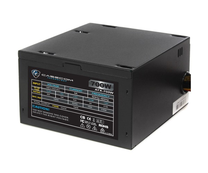 БЖ 700W Casecom, 120mm, 4хSATA, Bulk - изображение 1