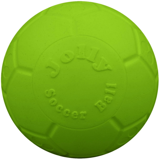 М'яч для собак Jolly Pets Soccer Ball 16 cм Appel Green (0788169720631) - зображення 1