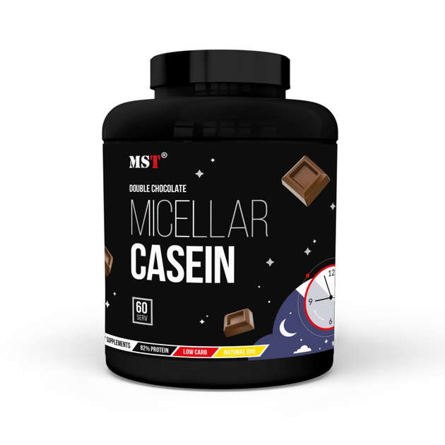 Протеин Micellar Casein, 1.8 кг Двойной шоколад MST (2000002925507 ...