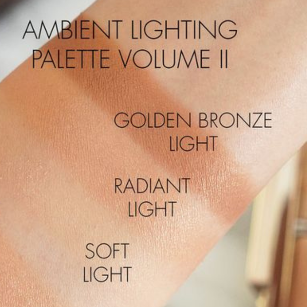 Палетка хайлайтер + бронзер + пудра з ефектом сяйва Hourglass Ambient™ Lighting Palette Volume II 3 х 3 г - Фото 5 Палетка хайлайтер + бронзер + пудра з ефектом сяйва Hourglass Ambient™ Lighting Palette Volume II 3 х 3 г - зображення 5