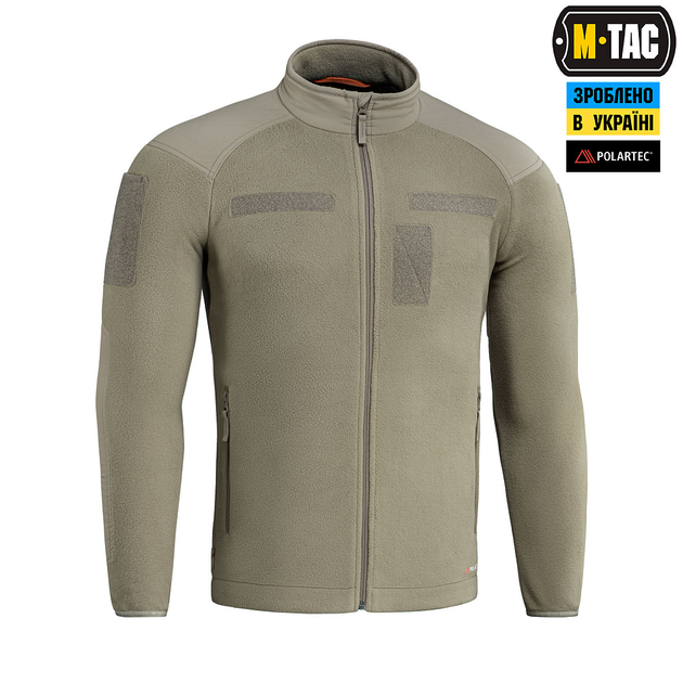 Куртка M-Tac Combat Fleece Polartec Jacket Tan L/L - зображення 1