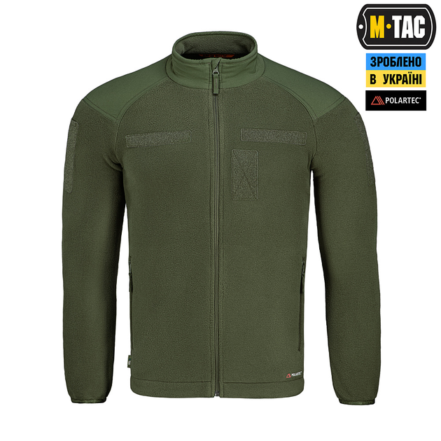 Куртка M-Tac Combat Fleece Polartec Jacket Army Olive 2XL/L - изображение 1