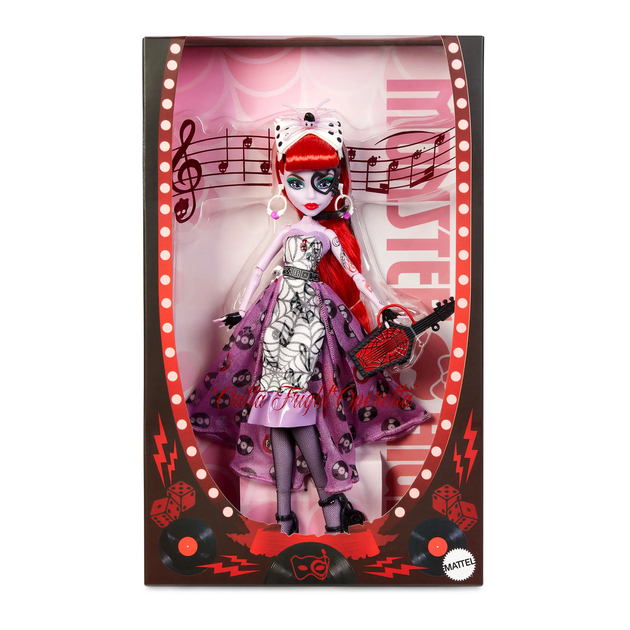 Кукла Монстер Хай Оперетта Monster High Outta Fright Operetta Mattel (HRP93) - Фото 8 Кукла Монстер Хай Оперетта Monster High Outta Fright Operetta Mattel (HRP93) - изображение 8