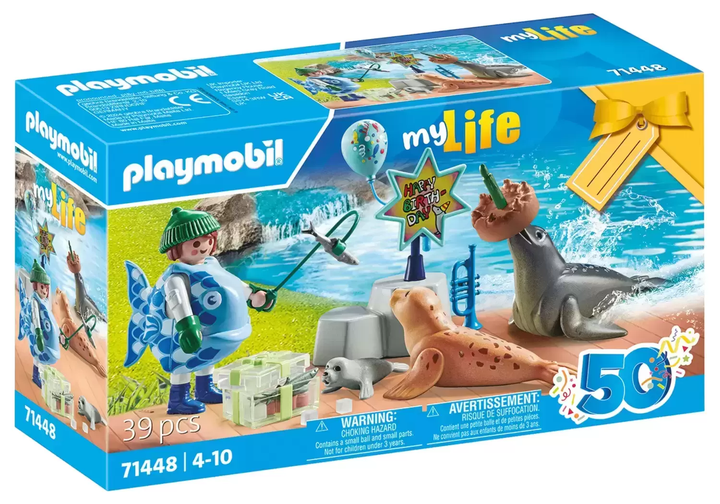 Ігровий набір із фігурками Playmobil My Life Animal Feeding 39 предметів (4008789714480) - зображення 1