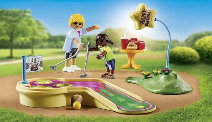Ігровий набір із фігурками Playmobil My Life Mini Golf 33 предметів (4008789714497) - зображення 3