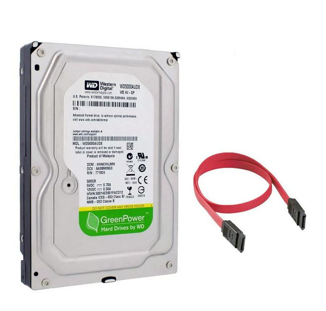 Жесткий диск для компьютера Western Digital 500GB 32MB 7200 об/м ...