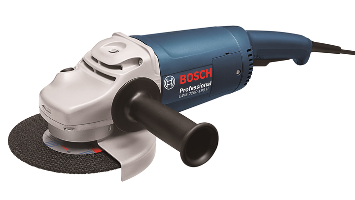 Набір Кутова шліфувальна машина Bosch Professional GWS 2200 + Відрізне коло по металу Bosch 230 x 2.5 мм 5шт (06018C1320_2608600225) - зображення 8