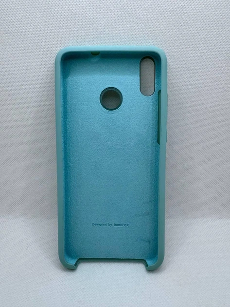 Чехол Silicone Cover для Huawei Honor 8X Бирюзовый - изображение 2