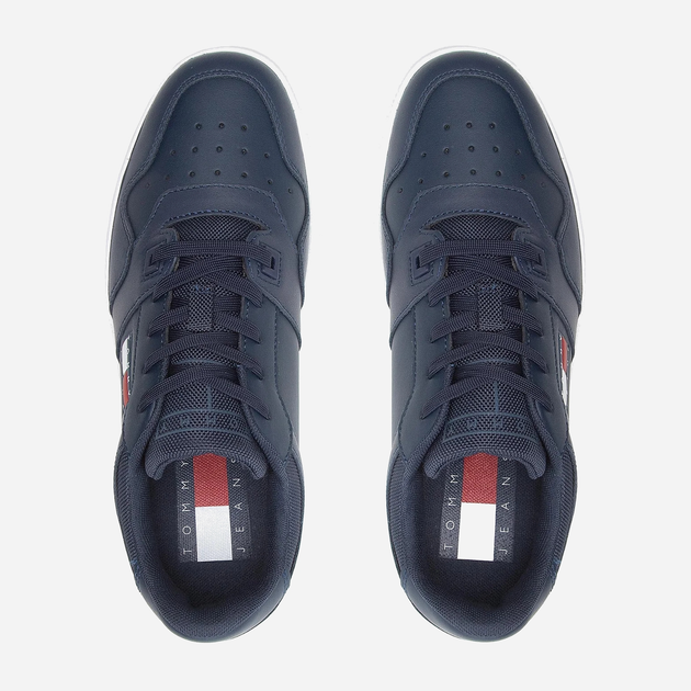 Чоловічі кеди Tommy Hilfiger EM0EM00955-C87 45 Сині (8720641580366) - зображення 5