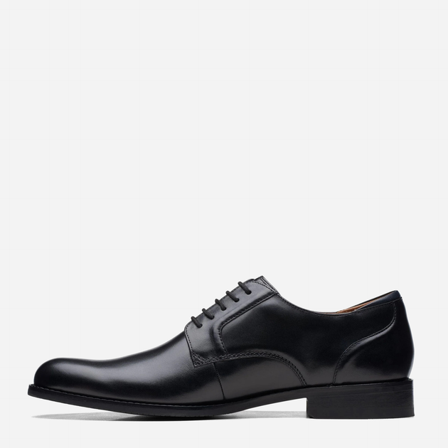 Buty derby męskie Clarks CLA26171449 41 Czarne (5059680996610) - obraz 3