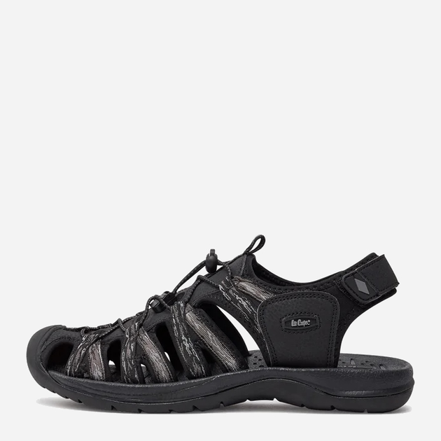 Чоловічі сандалі Lee Cooper LCW-24-03-2312MA 46 30.7 см Чорні/Сірий (5904292153268) - зображення 3