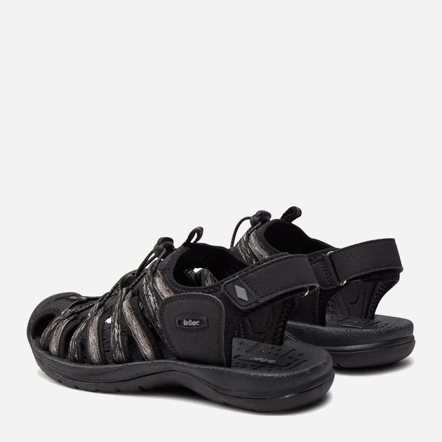Чоловічі сандалі Lee Cooper LCW-24-03-2312MA 45 29 см Чорні/Сірий (5904292153251) - зображення 4