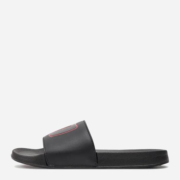 Чоловічі шльопанці для пляжу Lee Cooper LCW-24-42-2484MB 41 26.5 см Чорні з червоним (5904292160556) - зображення 3