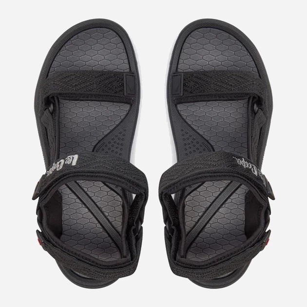 Чоловічі сандалі Lee Cooper LCW-24-34-2623MA 41 26.6 см Чорний/Сірий (5904292167210) - зображення 6