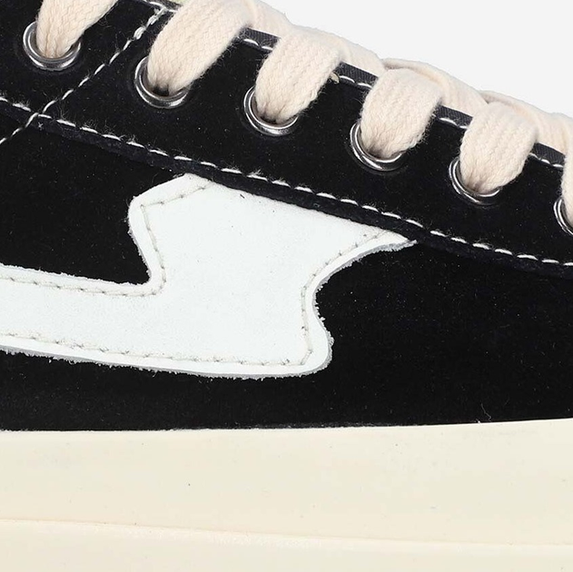 Чоловічі кеди низькі S.W.C Dellow S-Strike Suede YA07035 43 Чорні (5056454524390) - зображення 7