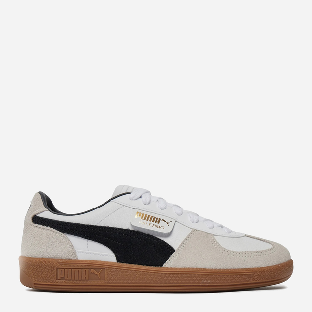 Чоловічі кеди низькі Puma Palermo Leather 39646401 44 Сірі (4099685703302) - зображення 1