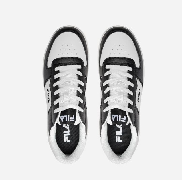 Чоловічі снікери Fila Noclaf FFM0022-83036 47 (13US) 31 см Чорний/Білий (8719477827769) - зображення 5