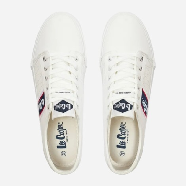 Tenisówki męskie niskie Lee Cooper LCW-24-02-2143MC 40 26 cm Białe (5904292133017) - obraz 6
