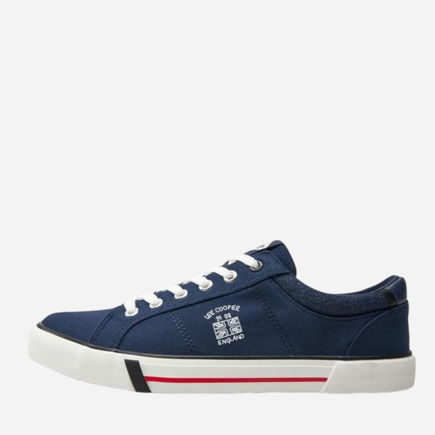 Чоловічі кеди низькі Lee Cooper LCW-24-02-2146MC 41 26.5 см Темно-сині (5904292133451) - зображення 6