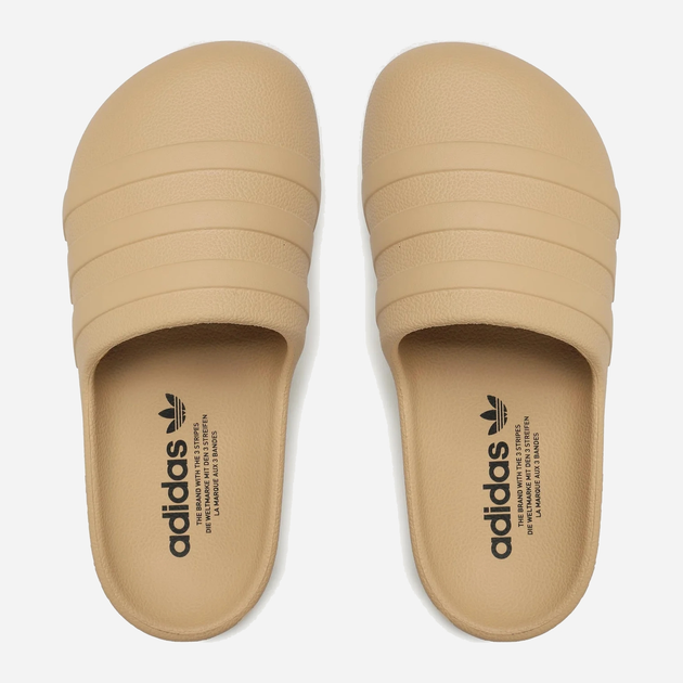 Chodaki męskie adidas Adifom Adilette GZ2632 42 (8UK) Beżowe (4066749362317) - obraz 6