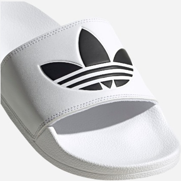 Klapki męskie basenowe męskie Adidas Adilette Lite FU8297 46 Białe (4062055569068) - obraz 8