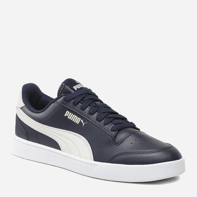 Sneakersy męskie do kostki Puma Shuffle 309668-26 45 Granatowe (4065452533526) - obraz 2