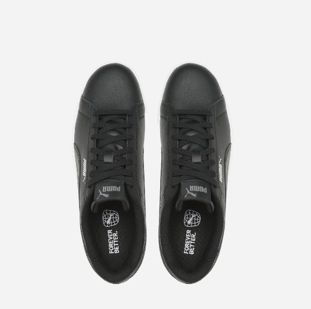 Чоловічі кеди низькі Puma Smash 3.0 L 390987-02 40.5 Чорні (4065452548001) - зображення 6