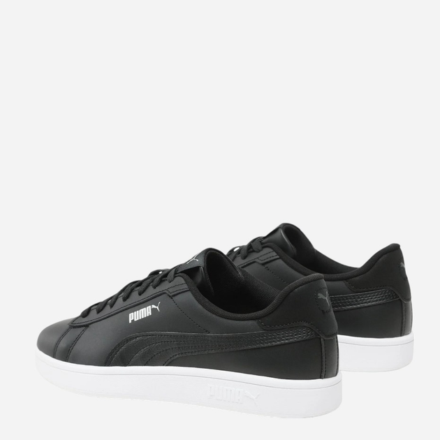 Чоловічі кеди низькі Puma Smash 3.0 L 390987-02 43 Чорні (4065452548049) - зображення 4