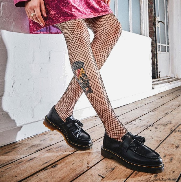 Чоловічі лофери Dr. Martens Adrian Smooth Leather Tassel Loafers DM22209001 45 Чорні (883985989108) - зображення 6