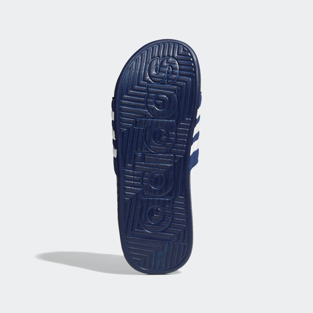 Чоловічі шльопанці для пляжу Adidas Adissage F35579 51 Темно-сині з білим (4062051400334) - зображення 6