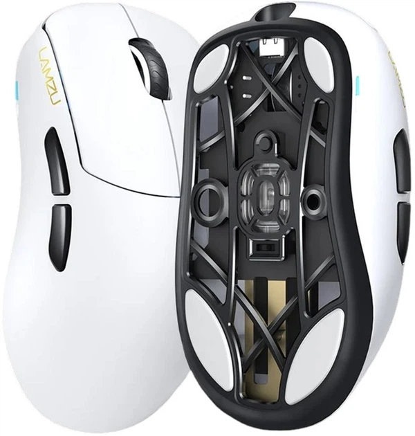 Mysz Lamzu Thorn Wired/Wireless Biała (GAMO-1196) - obraz 4