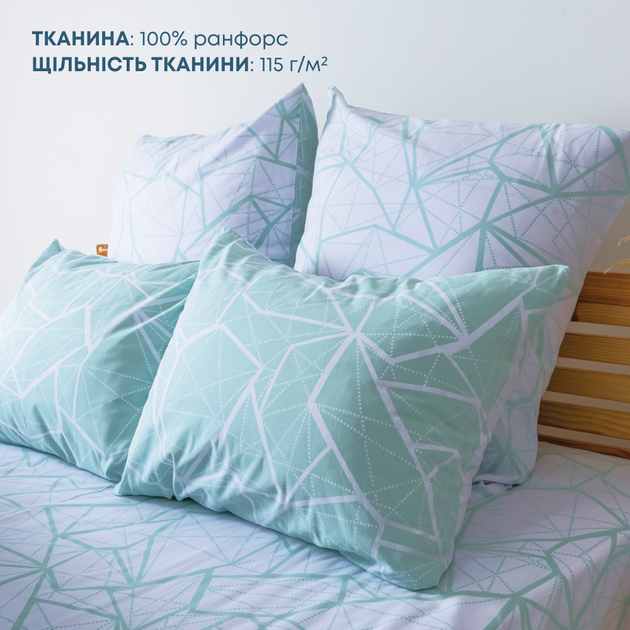 Комплект постельного белья ТЕП евро 200x215 см Happy Sleep Marble Ранфорс (2-03796_25163) - Фото 8 Комплект постельного белья ТЕП евро 200x215 см Happy Sleep Marble Ранфорс (2-03796_25163) - изображение 8