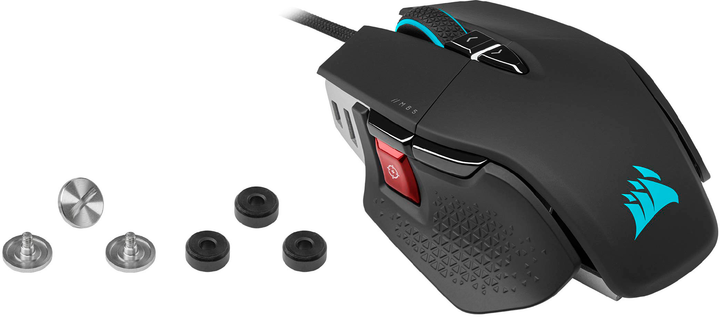 Mysz Corsair M65 RGB Ultra Tunable FPS Gaming Mouse USB Black (CH-9309411-EU2) - obraz 7