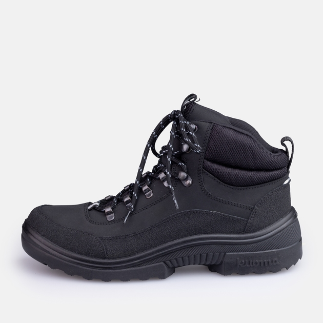 Чоловічі зимові черевики Kuoma Walker Pro High Teddy 1931-03 41 27.1 см Чорні (6410901473416) - зображення 3