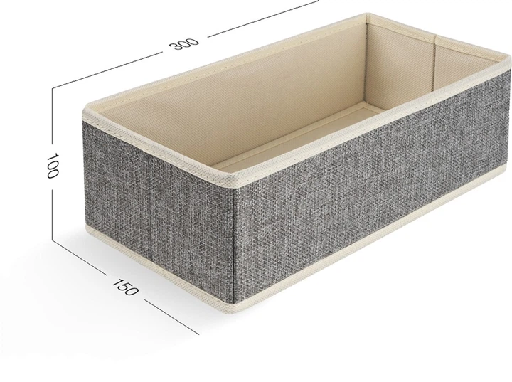 Ящик для хранения MBM HOME TH-28 LIGHT GRAY Светло-серый - изображение 2
