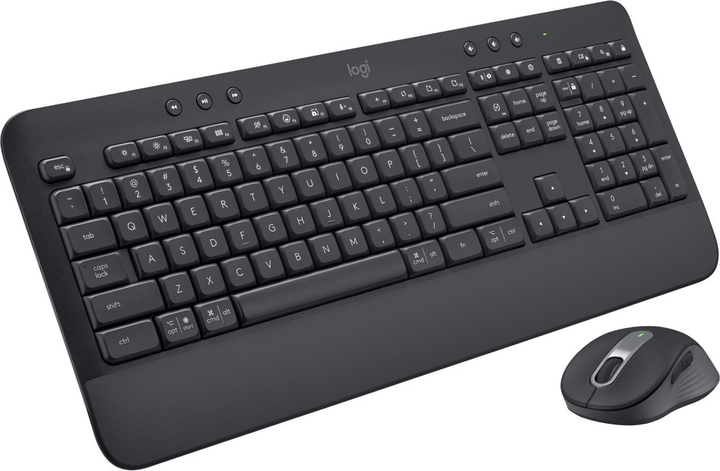 Zestaw bezprzewodowy Logitech MK650 Keyboard Mouse Combo for Business Wireless US Black (920-011004) - obraz 3