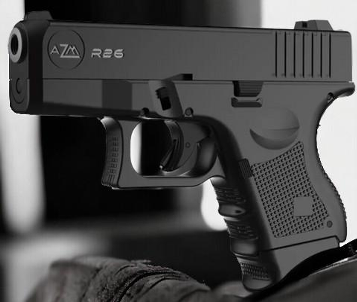 Стартовий шумовий пістолет RETAY AZM R26 (Glock 26) - зображення 2