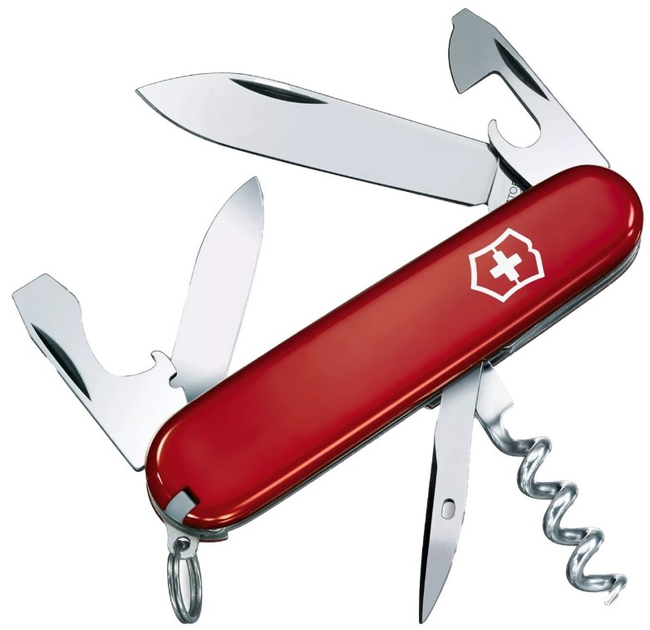  Швейцарський ніж Victorinox Spartan Червоний (7611160100092) - зображення 1