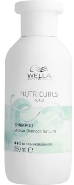 Шампунь Wella Nutricurls Waves для кучерявого волосся безсульфатний 250 мл (4064666041643) - зображення 1