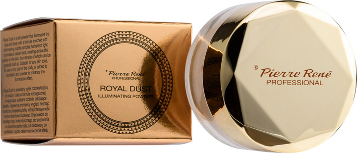 Rozświetlacz sypki Pierre Rene Royal Dust 02 Gold Shimmering 3.5 g (3700467851555) - obraz 1