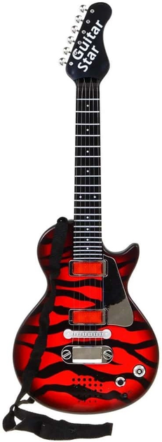 Elektryczna gitara czerwona (5903864912975) - obraz 2