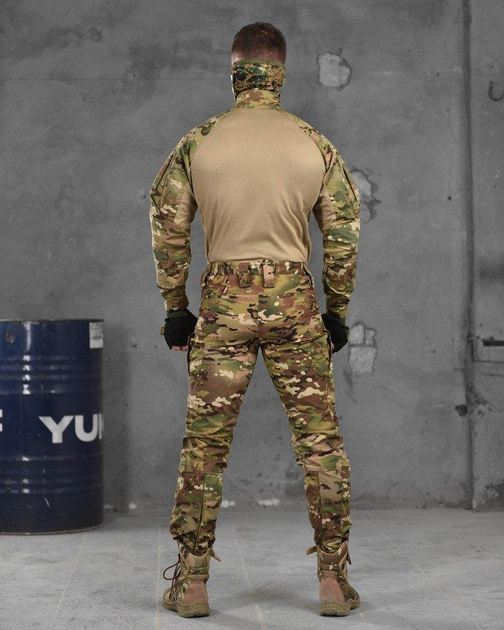 Тактический военный полевой костюм Badger ( Убакс + Штаны ), Камуфляж: Мультикам, Размер: XXL - изображение 2